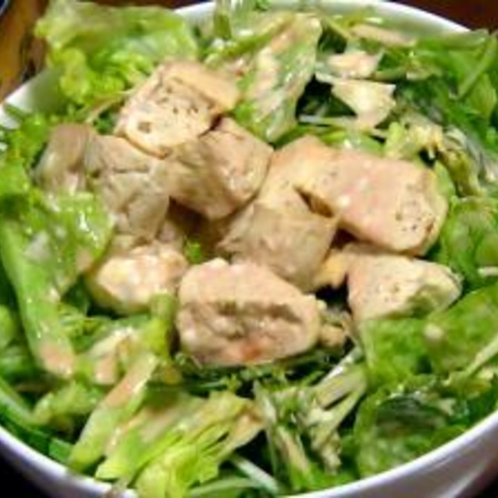 お腹も膨らむかも 豆腐のサラダ レシピ 作り方 By Wanta55 楽天レシピ お腹も膨らむかも 豆腐のサラダ レシピ 作り方 By Wanta55 楽天レシピ